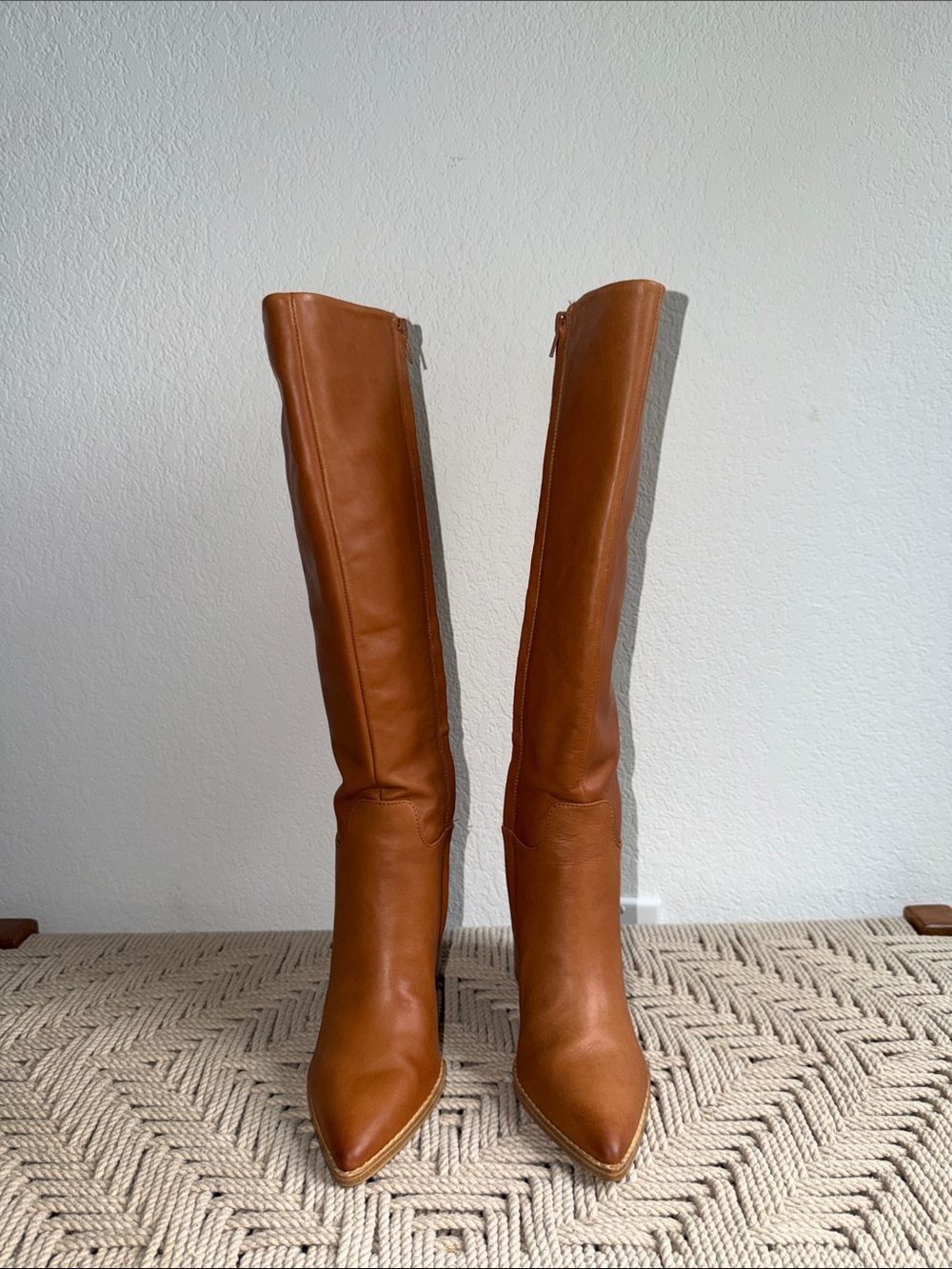 Nine West Brixe Heeled leather boots